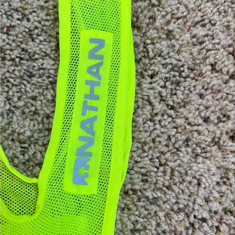 High-Visibility Safety Vest - Neon Yellow with Reflective Strips - Picture 4 of 5